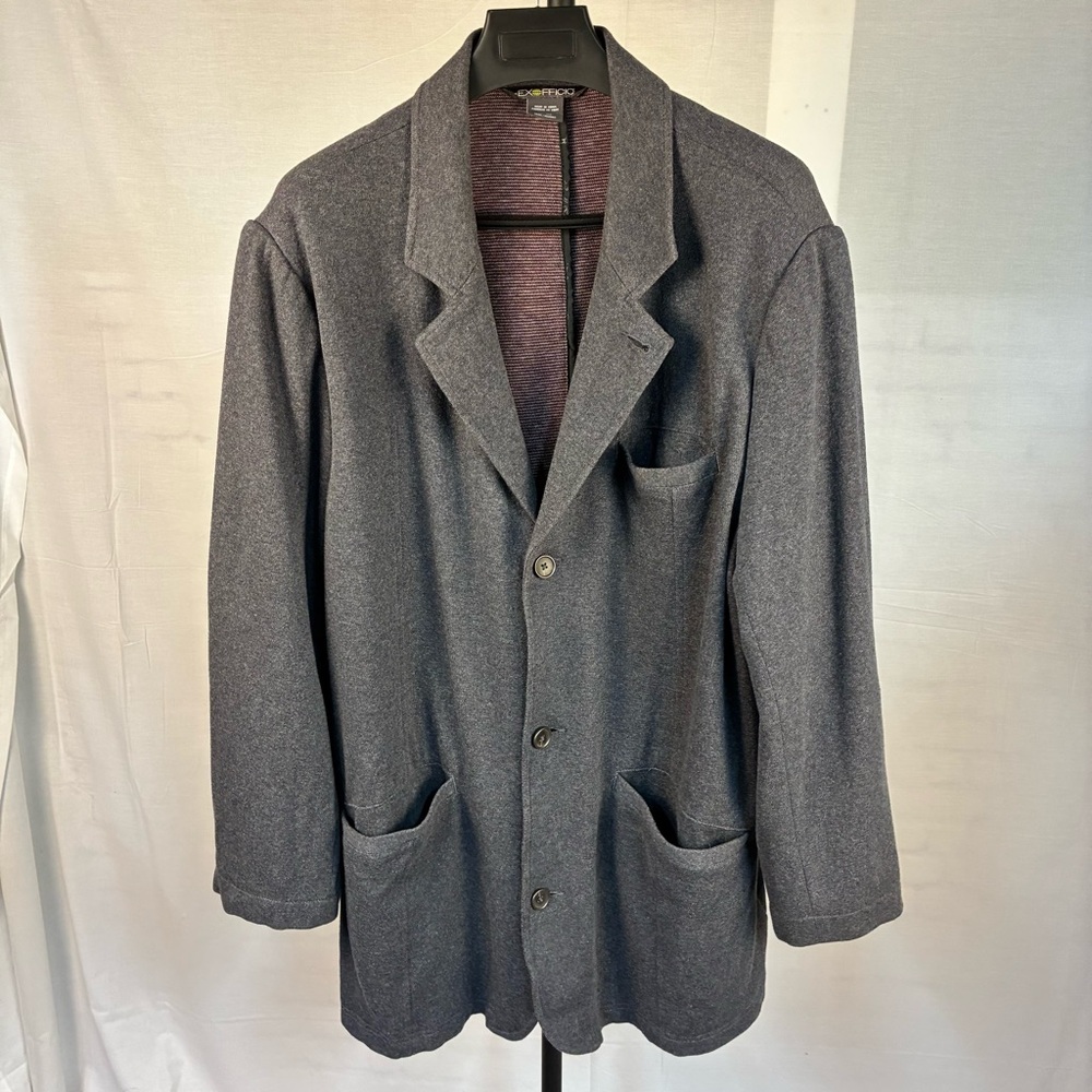 Ex Officio Mens Marco Travel Blazer‎ in Charcoal Gray 2XL